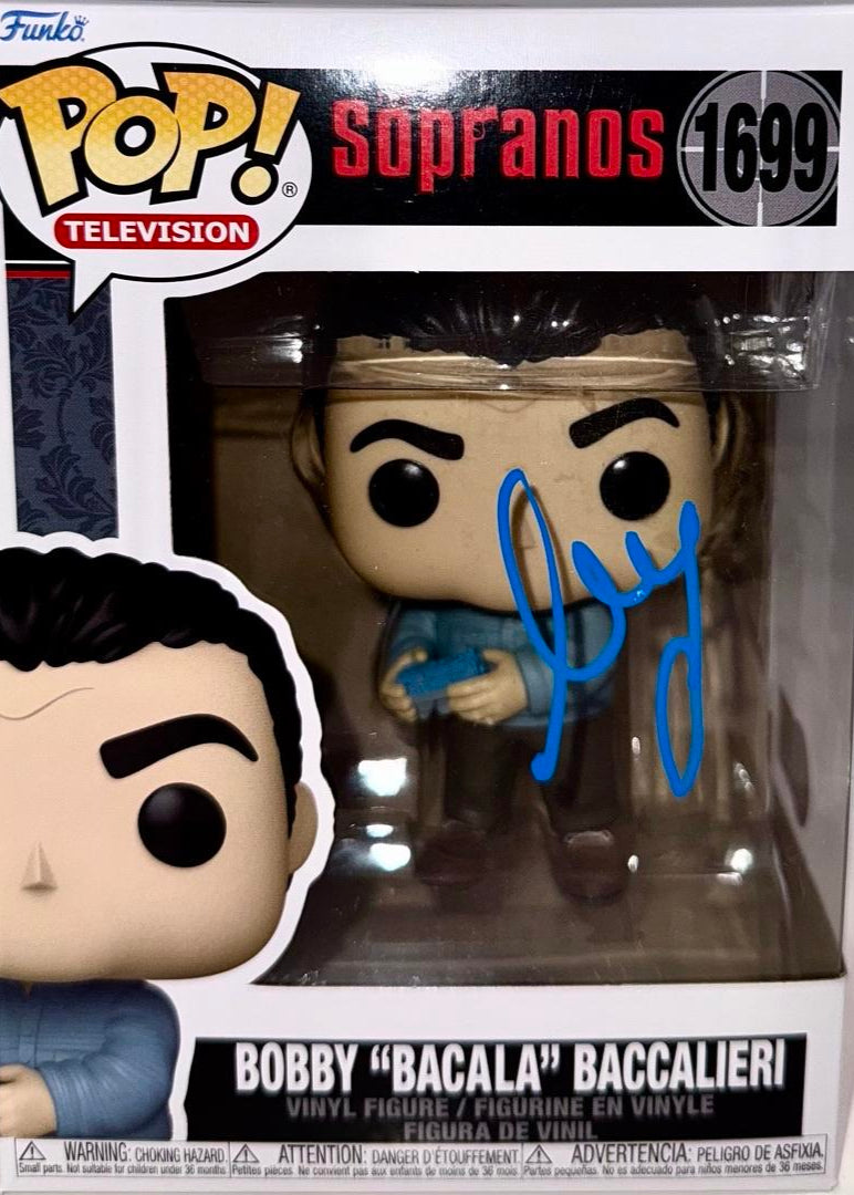 Steve Schirripa Signed Funko Pop #1699 "Bobby Bacala" (Sopranos) - Beckett COA #02